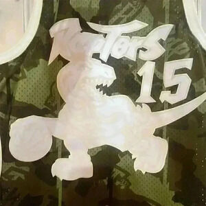 Mitchell & Ness Vince Carter 1998/99 Raptors Camo Swingman Jersey Men's S